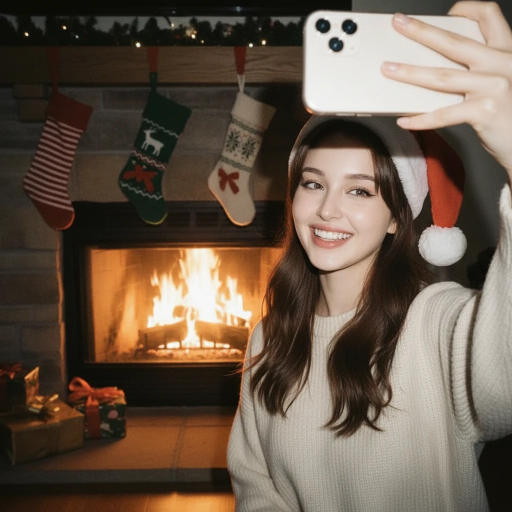 AI Christmas Photo Generator Style: Selfie