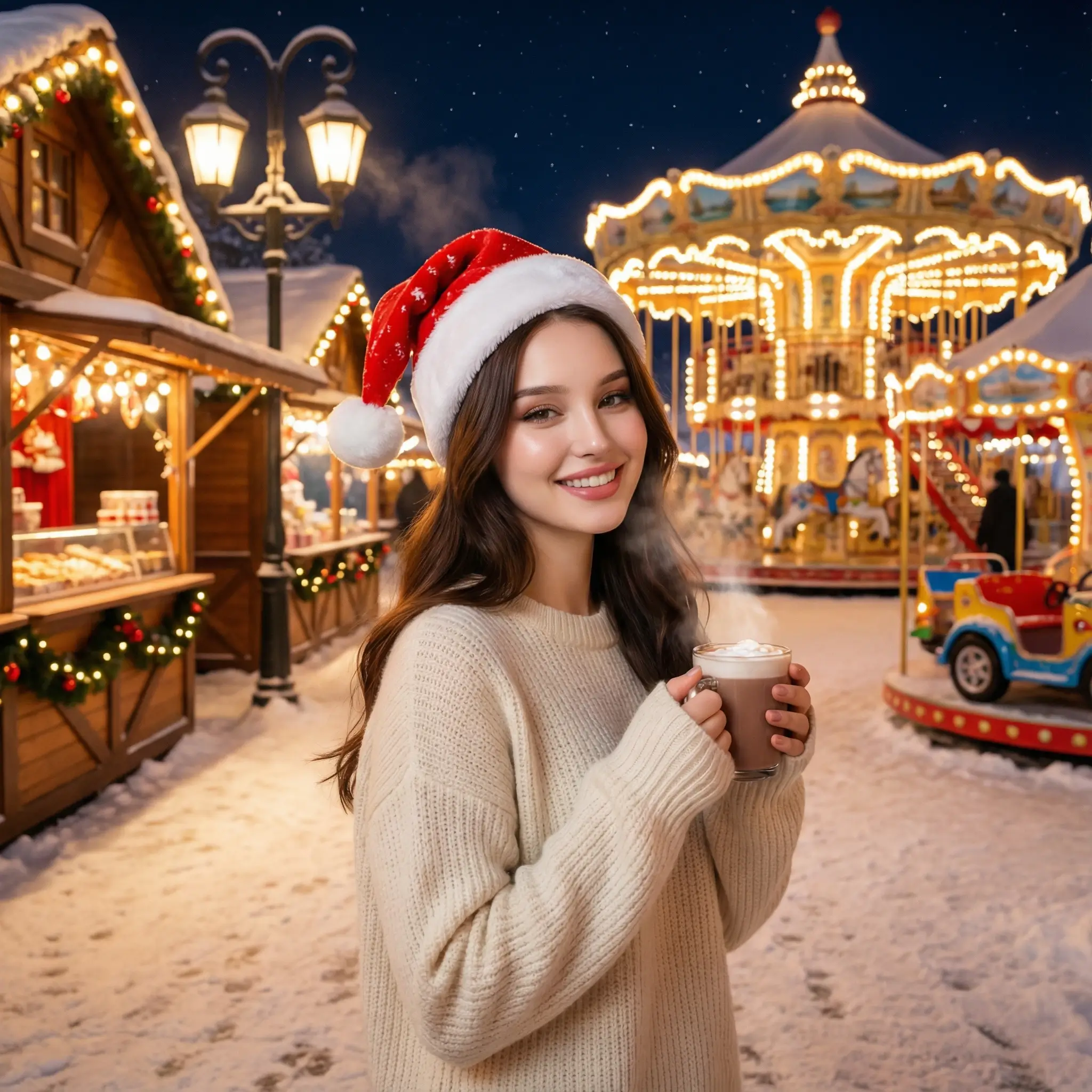 AI Christmas Photo Generator Style: Winter Wonderland