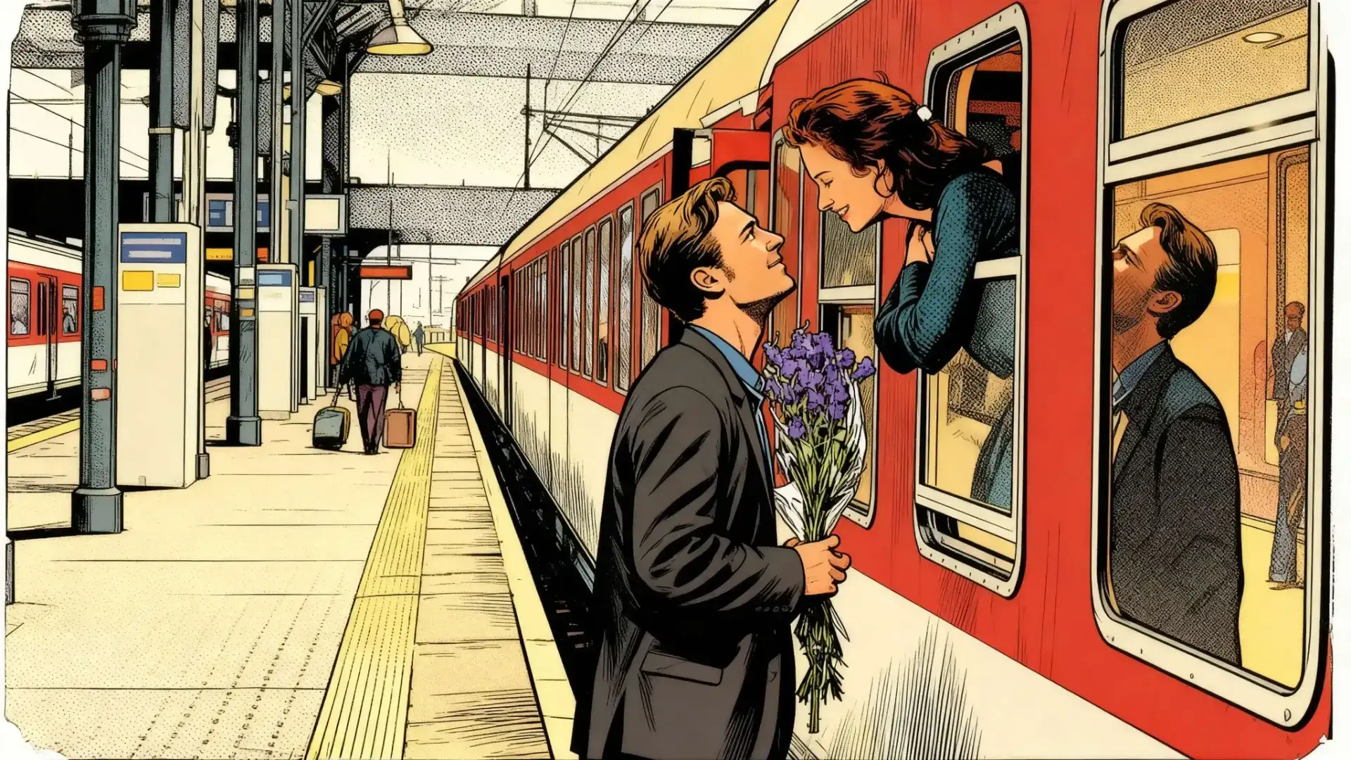 Пример AI Anime Generator: Классика после