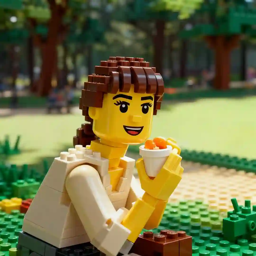 AI Anime Generator Style: Blocky