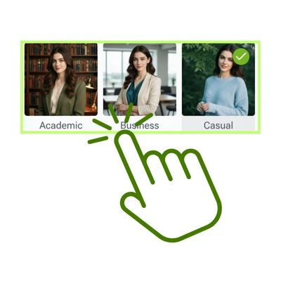 AI Avatar Generator - Step 2: Pick a Style You Like