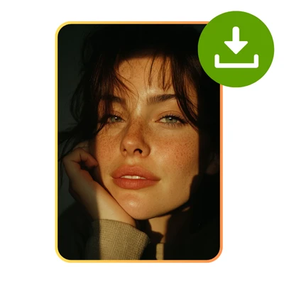 Удалитель пятен с помощью ИИ: Шаг 3 - Скачайте результат в HD и делитесь везде