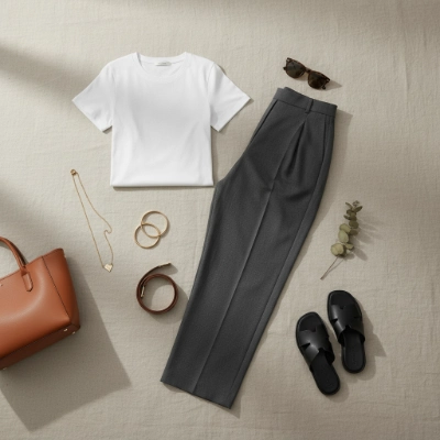 AI Clothes Changer Style: Minimalist