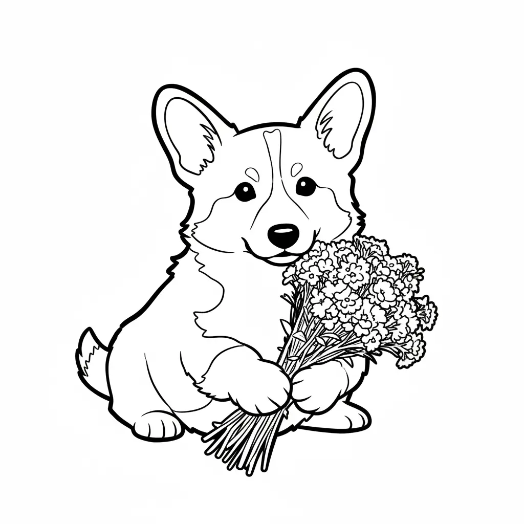 AI Coloring Page Generator Style: Simple