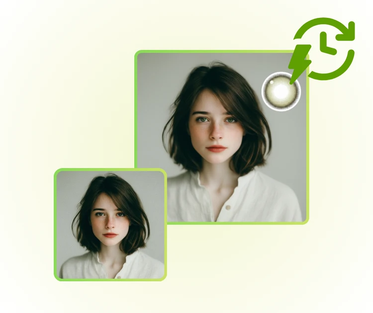 Cambio de Color de Ojos con Un Clic, Fácil para Todos