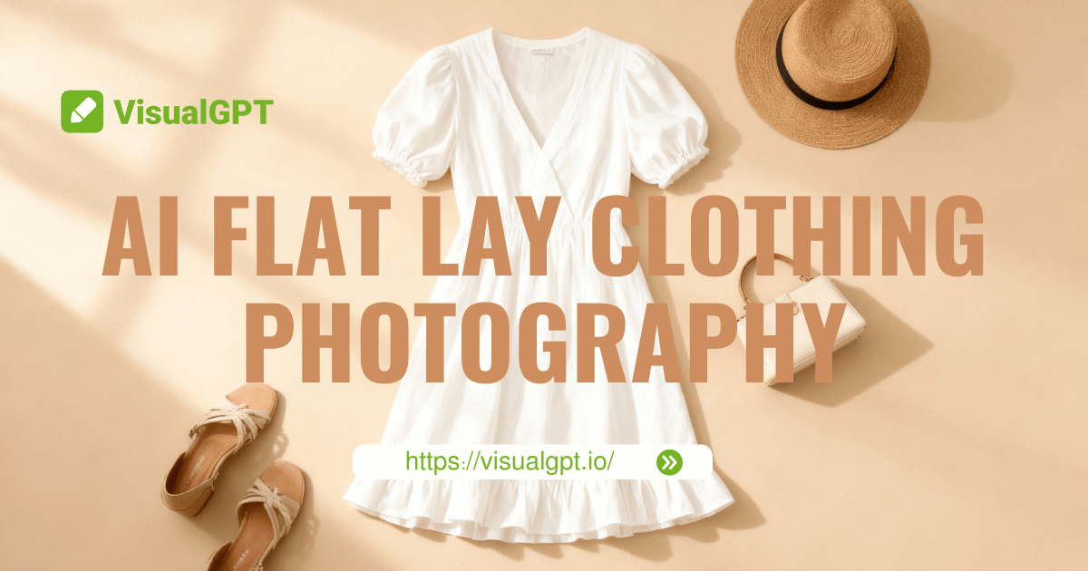 AI Flat Lay Clothing Photography Generator – Free Online