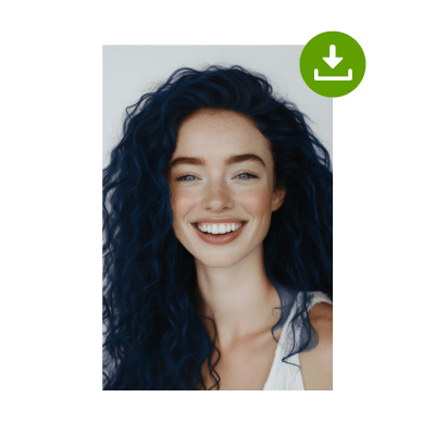AI Hair Color Changer: Step 3: Wait for the Results and Download