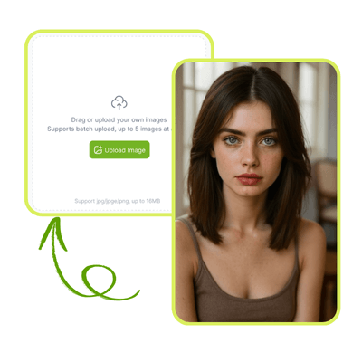 AI Hairstyle Changer: Step 1: Upload Your Face Photo