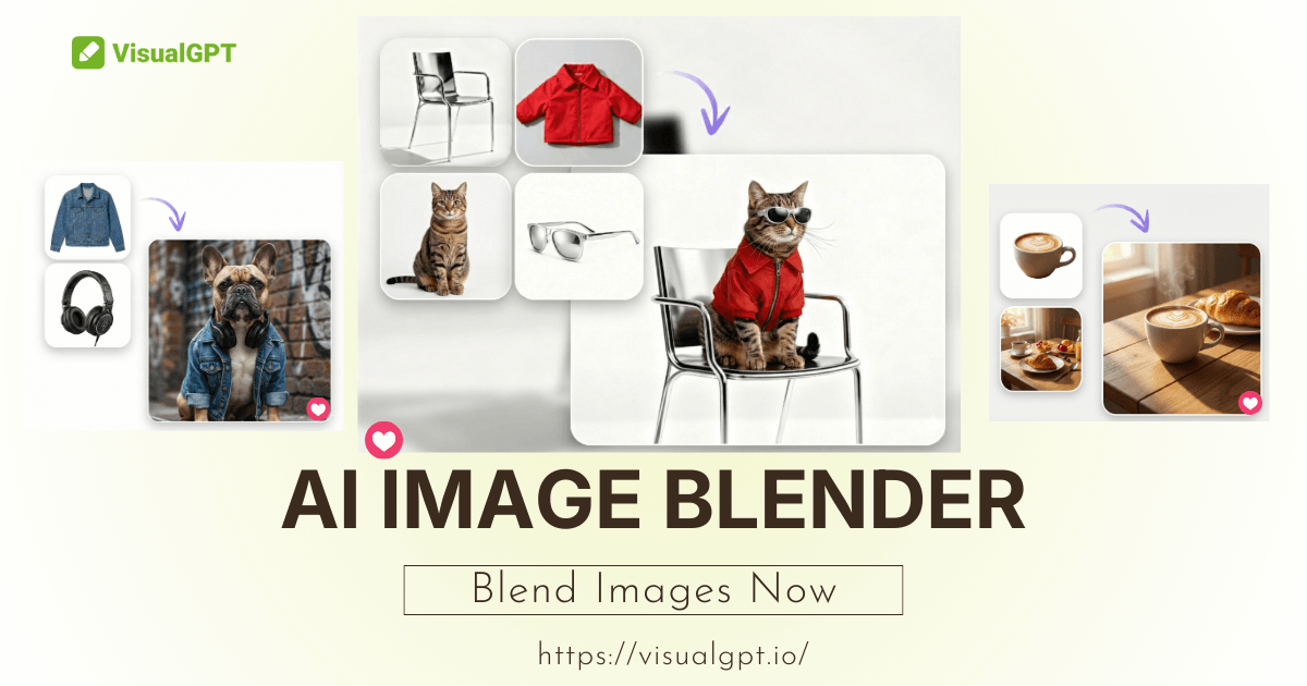 Mélangeur d’Images IA - Fusionnez Deux Photos en Ligne Gratuitement, Sans Inscription