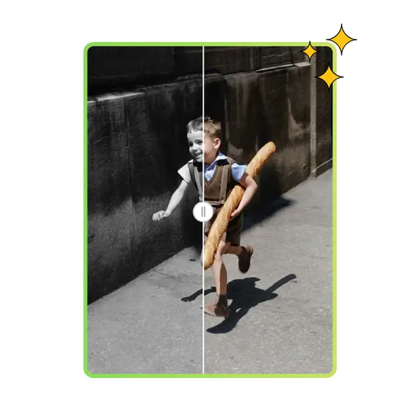 Colorizador de Imágenes con IA - Paso 2: Previsualiza el Resultado Coloreado