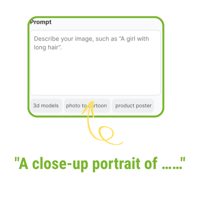 AI Image Generator - Step 1: Write Your Prompt