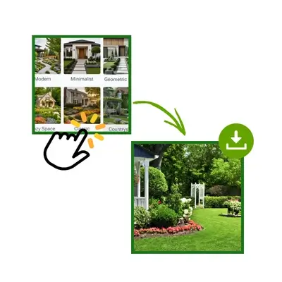AI Landscape Design: Step 3: Pick a Style and Generate - VisualGPT