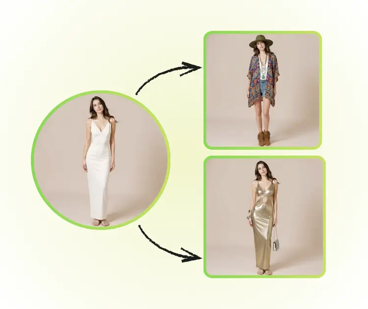 Быстрая генерация результатов без реальной примерки