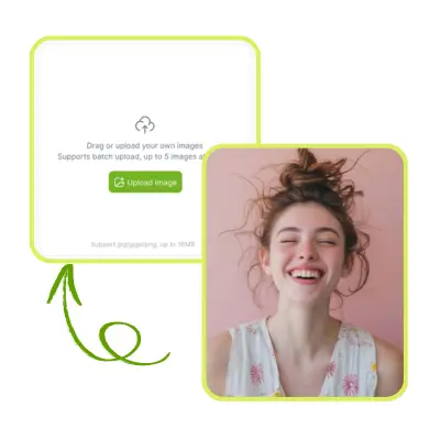 AI Photo Grid Maker - Step 1: Upload Your Photo