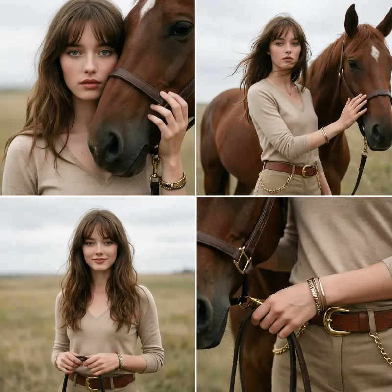 AI Photo Grid Maker Style: Espíritu Indómito - VisualGPT