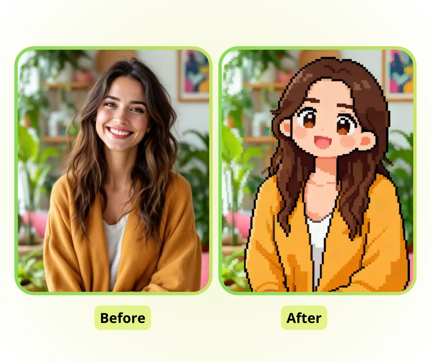 AI Pixel Art Generator: Social Media Avatars
