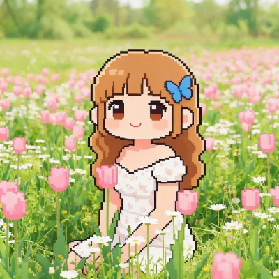 AI Pixel Art Generator Style: Cute