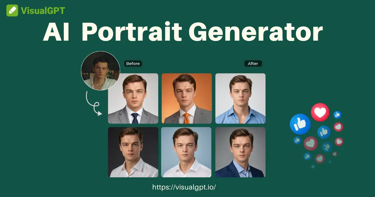 AI Portrait Generator With Photo - Free Online & No Sign-Up