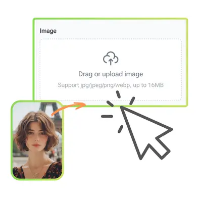 AI Portrait Generator - Step 1: Upload a Clear Photo