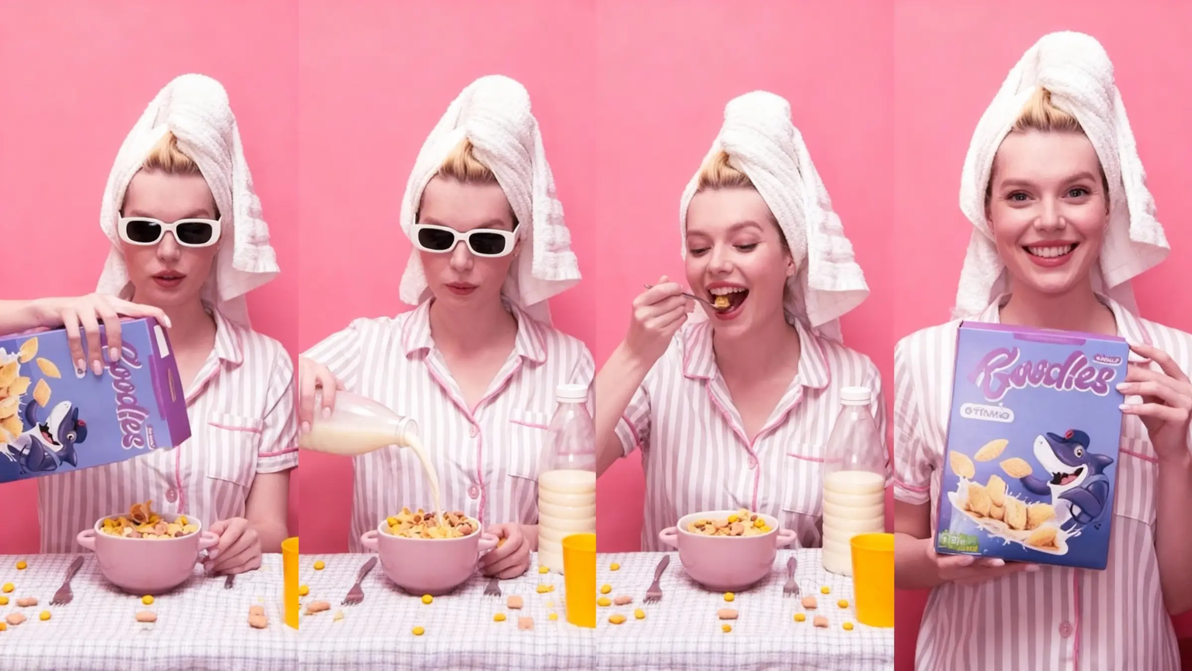 AI Pose Generator Sample: Advertising Storyboard after