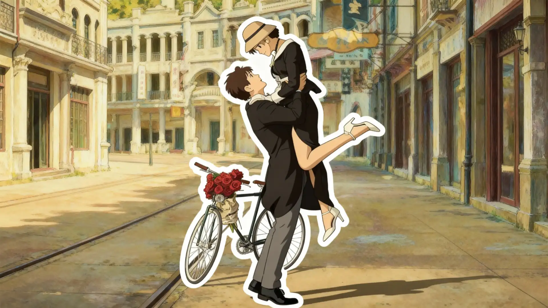 AI Sticker Generator Sample: Ghibli after