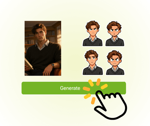 One-Click Sticker Creation, No Design Skills Needed