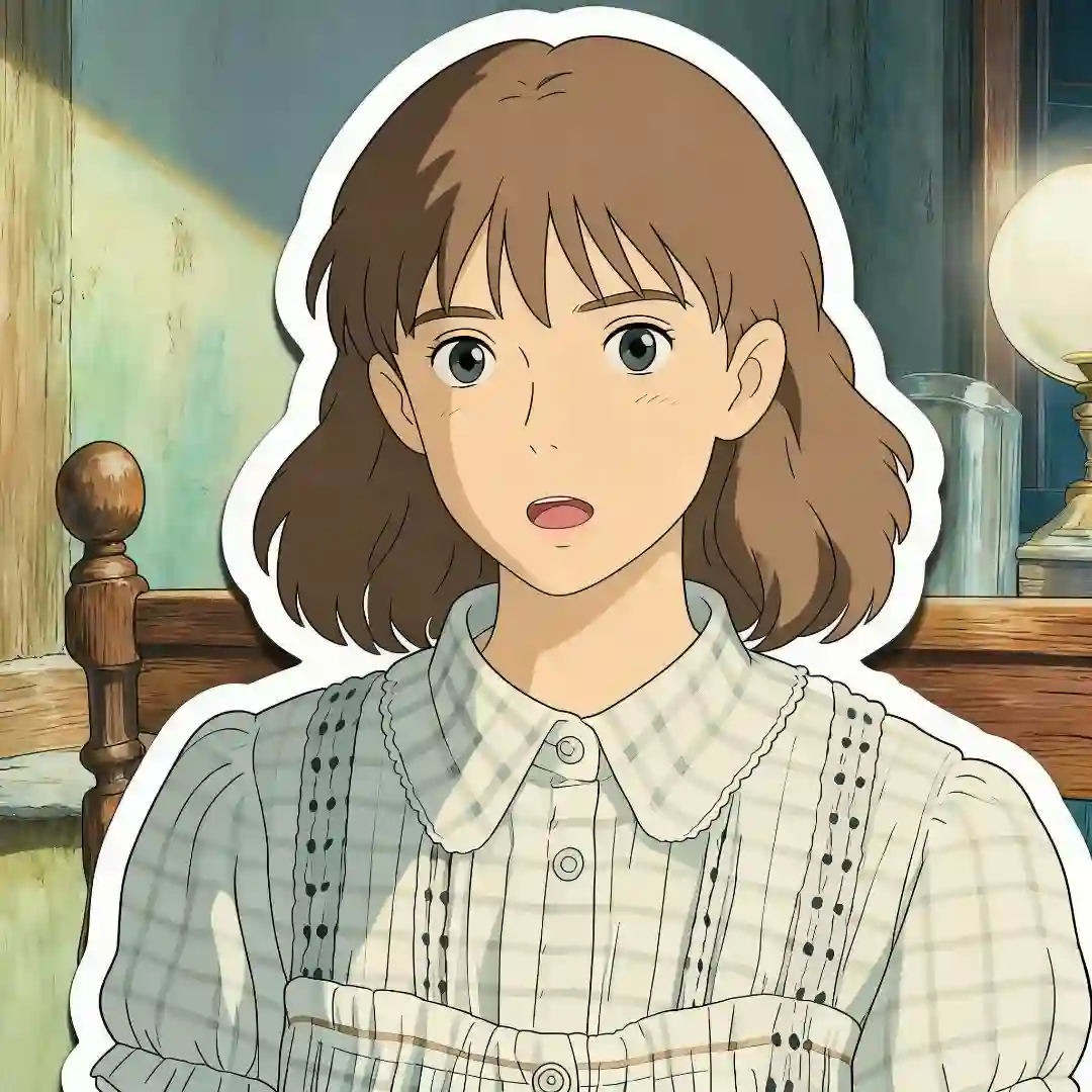 AI Sticker Generator Style: Ghibli