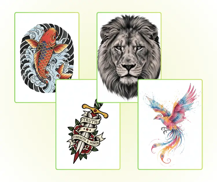 Create Multiple Tattoo Styles in Minutes