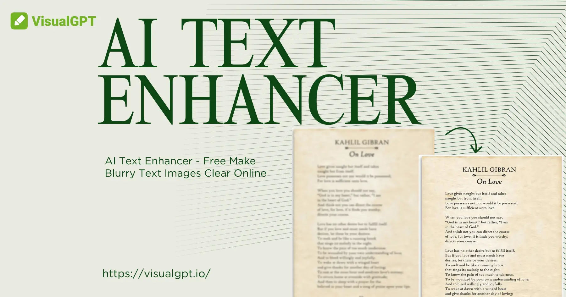 AI Text Enhancer - Free Make Blurry Text Images Clear Online