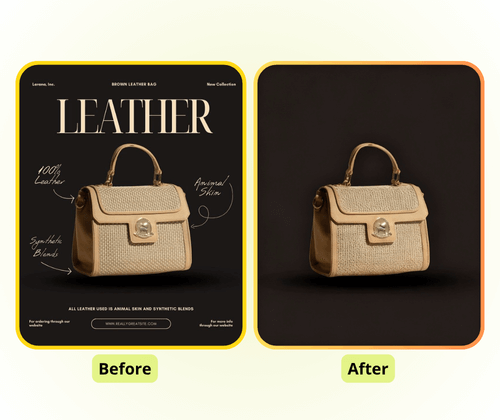 مزيل النصوص باستخدام AI: التجارة الإلكترونية وصور المنتجات