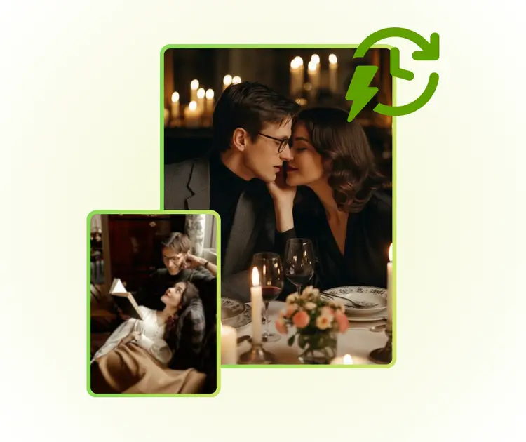 One-Click Valentine Photos Without Any Setup