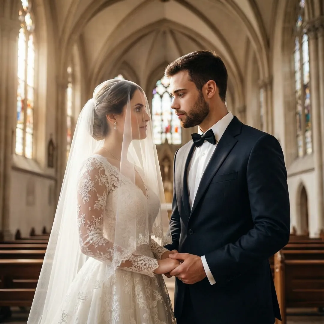 Wedding Photo Style: Catedral - VisualGPT