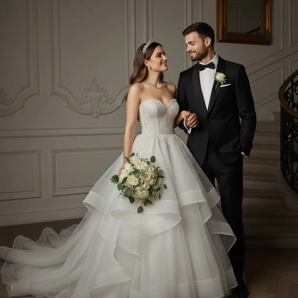 Wedding Photo Style: Glamoroso - VisualGPT