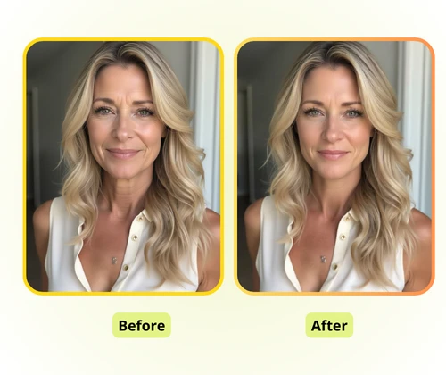 KI Faltenentferner: Perfekte Selfies für Social Media