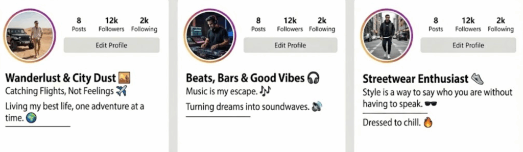 Before reading your bio, people see your face.your headshot have influences