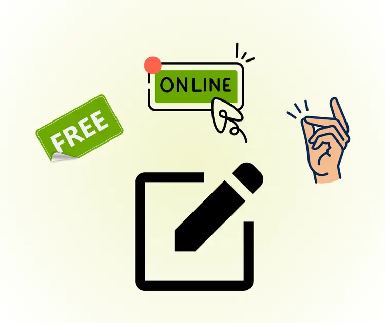 Простое, бесплатное онлайн редактирование без входа в систему