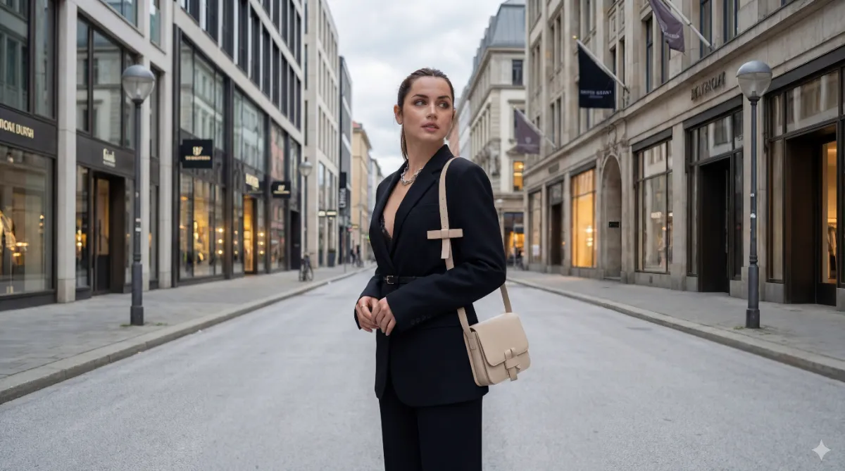 Пример Gemini Watermark Remover: сумка без водяного знака gemni