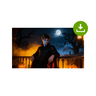 AI Halloween Photoshoot: Step 3: Generate and Download
