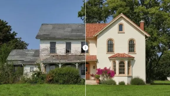 Exterior Home Design - AI Image Editor