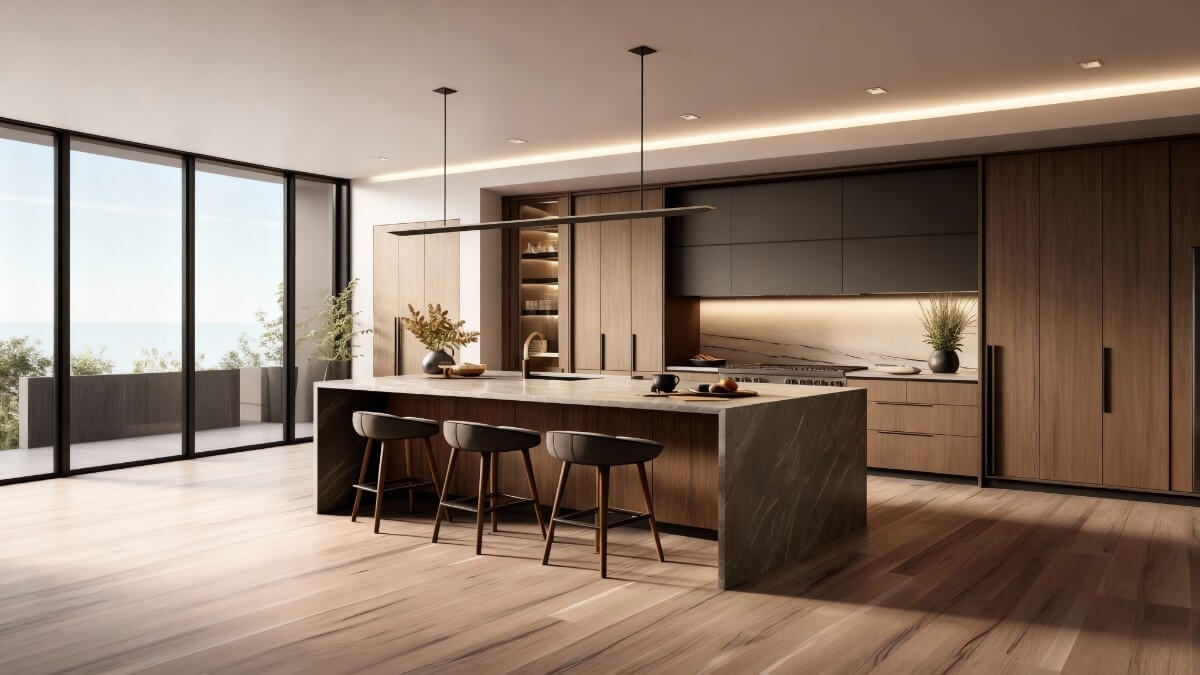 عينة AI Kitchen Planner: النمط الحديث