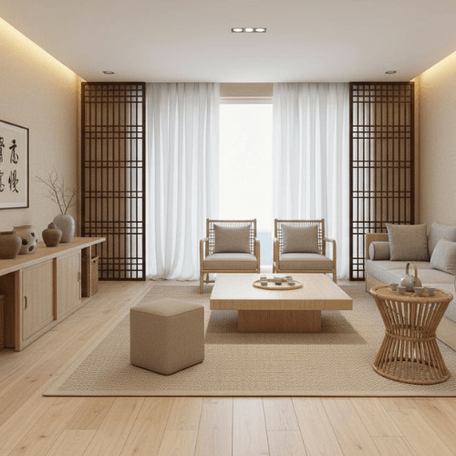 Room Style: New Chinese - VisualGPT