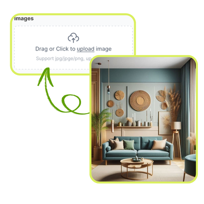 Paint Color Visualizer: Step 1: Upload Your Photo