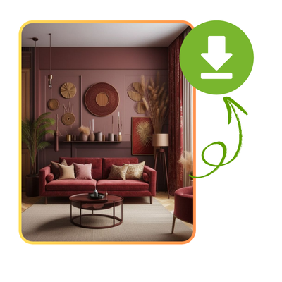 Paint Color Visualizer: Step 3: Preview, Download, and Share