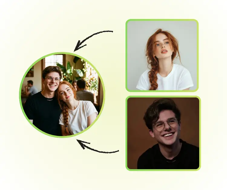Effortless Multi-Subject Editing with Natural Blending