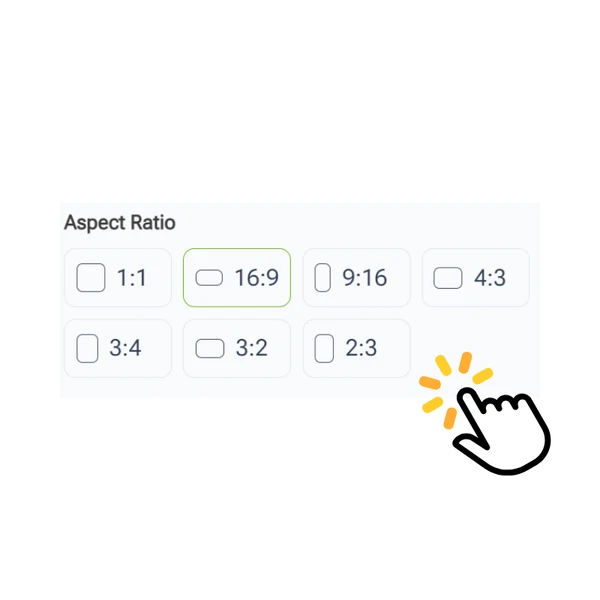 Qwen Image - Шаг 2: Выберите нужный размер