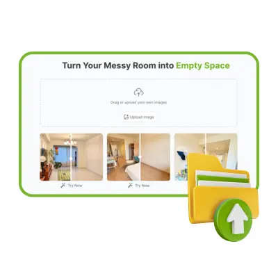 AI Room Cleaner: Step 1: Upload Your Messy Room Photo | VisualGPT
