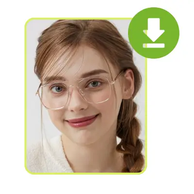 AI Virtual Try On Glasses Generator: Step 3: Try On Instantly