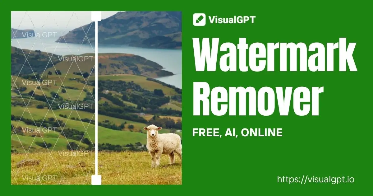 Kostenloser AI Wasserzeichen-Entferner – Wasserzeichen Online Sauber Entfernen