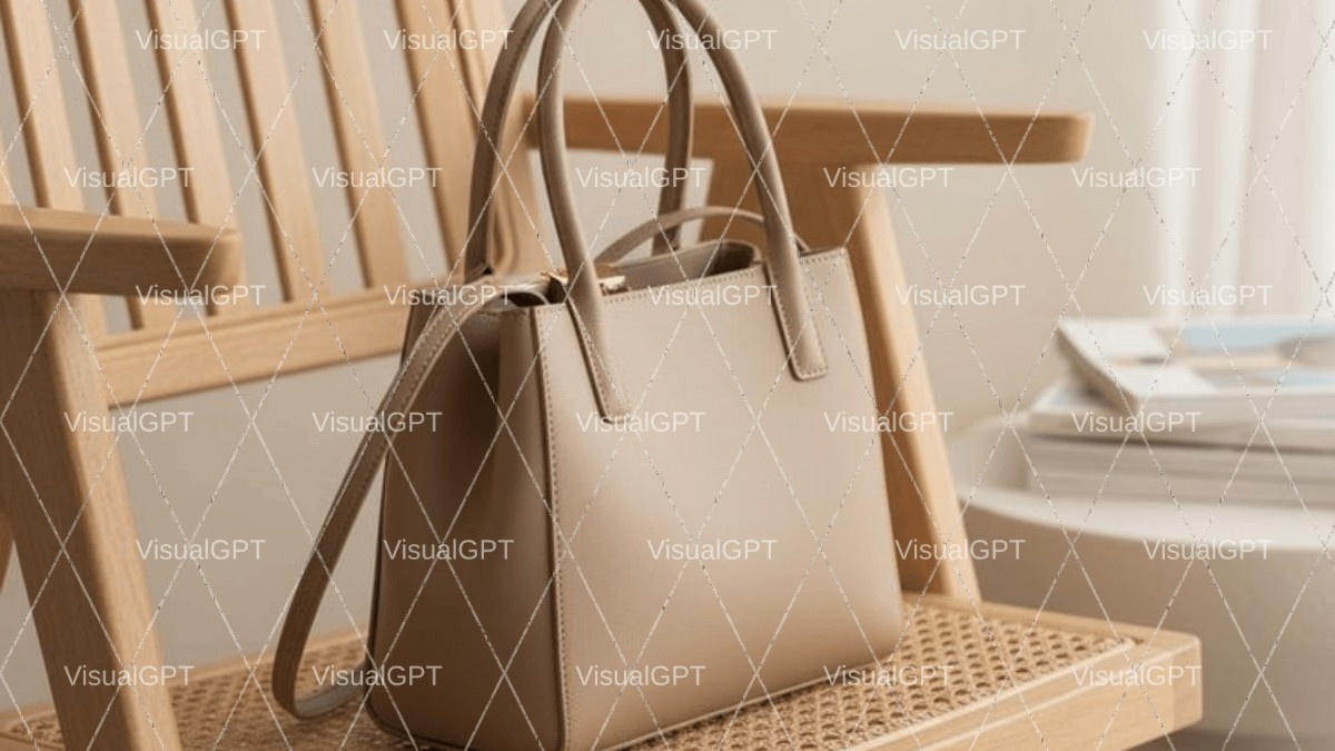 AI Watermark Remover Sample: bag without watermark | VisualGPT