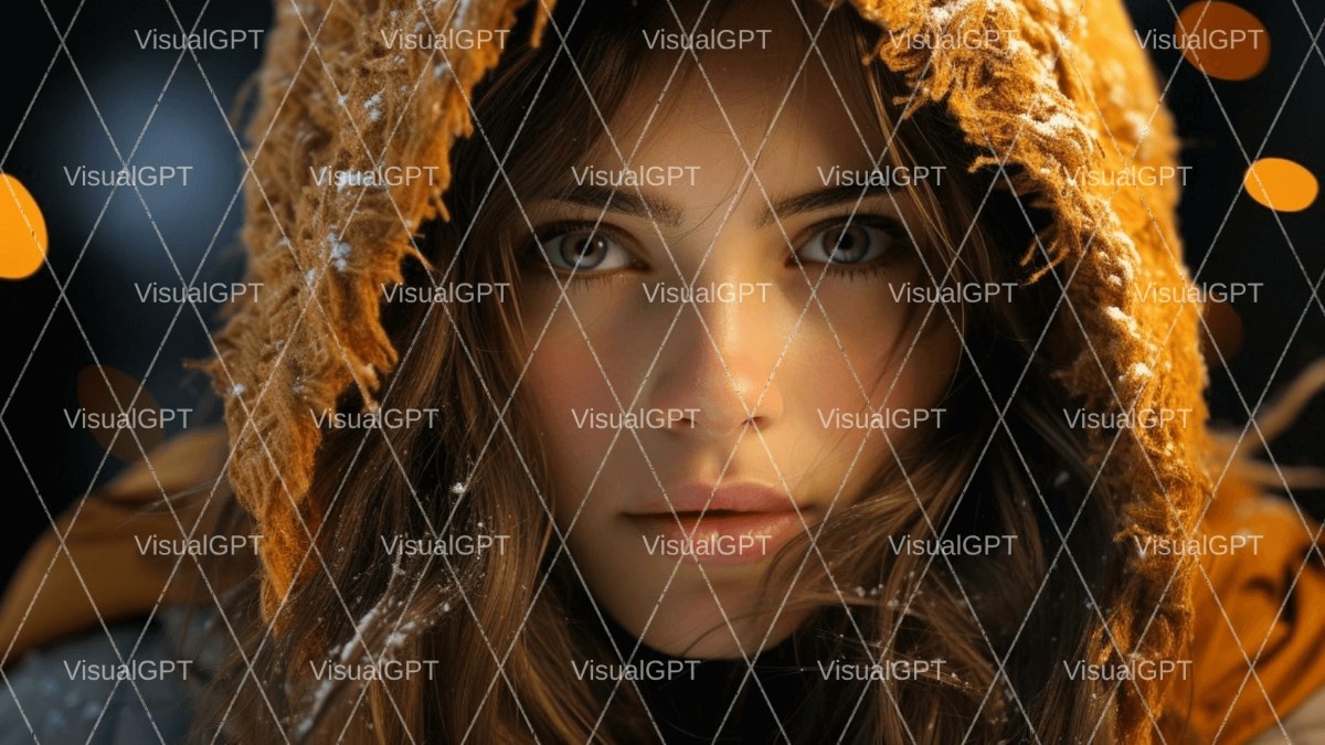 AI Watermark Remover Sample: girl without watermark | VisualGPT